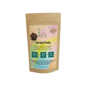 FOA CordyChoky Tejcsokolade organikus Cordyceps sinensis es Agaricus blazei porral 30 Darab.webp