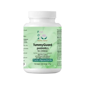 FOA Tummyguard Prebiotikum por gyerekeknek 0 12 eves korig 120 Gramm.webp